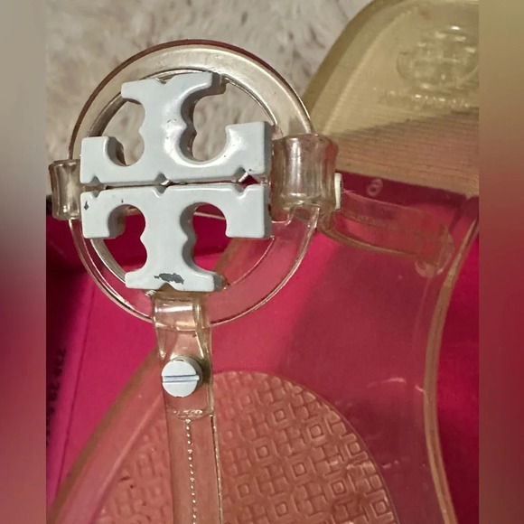 Tory Burch clear thong sandals size 9 - Picture 7 of 12